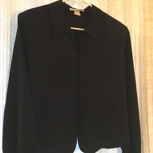 Pretty black blouse